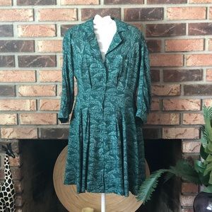 Anthropologie Maeve Collared Dress